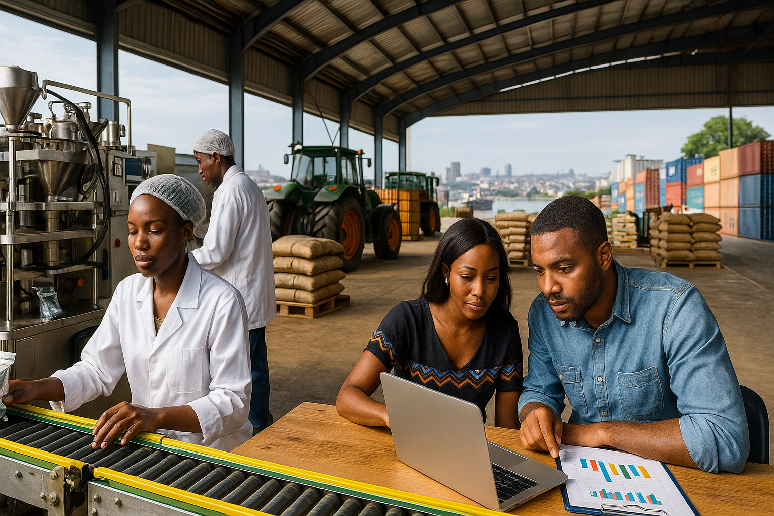 Économie diversifiée et compétitive - Industrialisation et valeur ajoutée