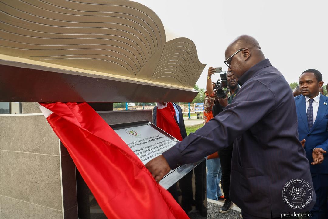 Le Président de la République inaugure le campus de l'université de Kananga