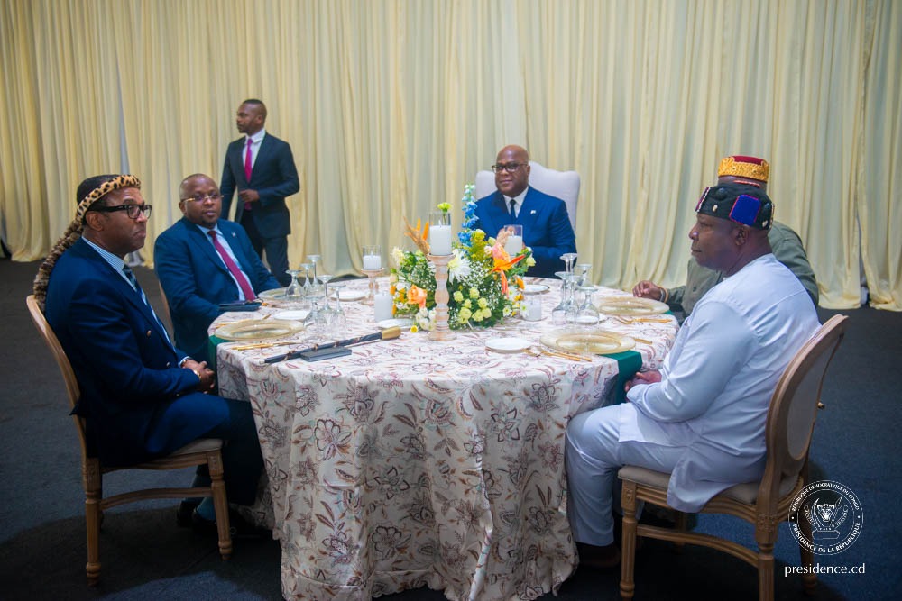 Dîner entre le Président de la République et les autorités coutumières