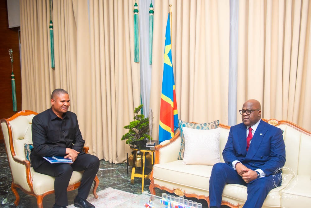 ‎Le Président de la République a accordé une audience au gouverneur intérimaire du Haut-Katanga