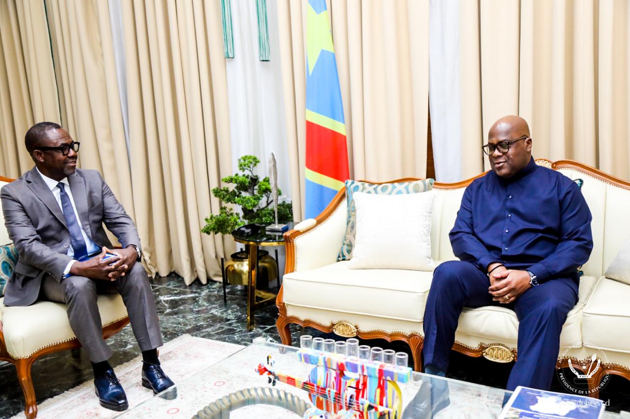 Reçu par le Chef de l'État, le nouveau président de la FECOFA Vernon Mosengo, présente ses priorités