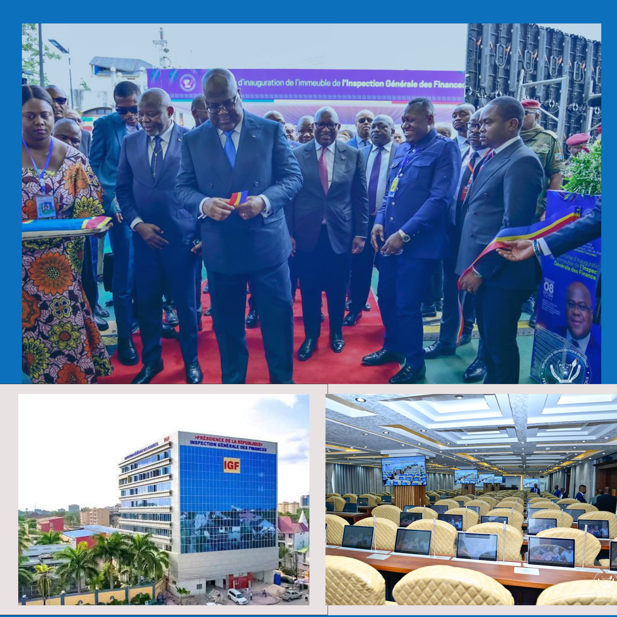 Construction du nouveau bâtiment administratif de l’Inspection Générale des Finances