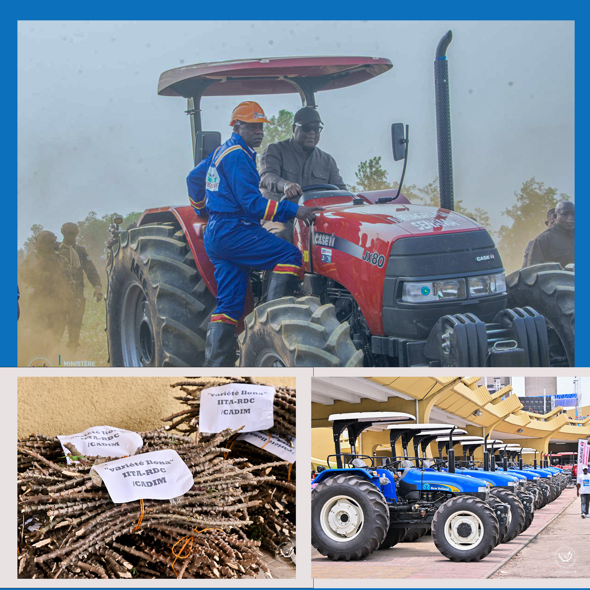 Lancement de la campagne agricole 2024 - 2025 à Menkao