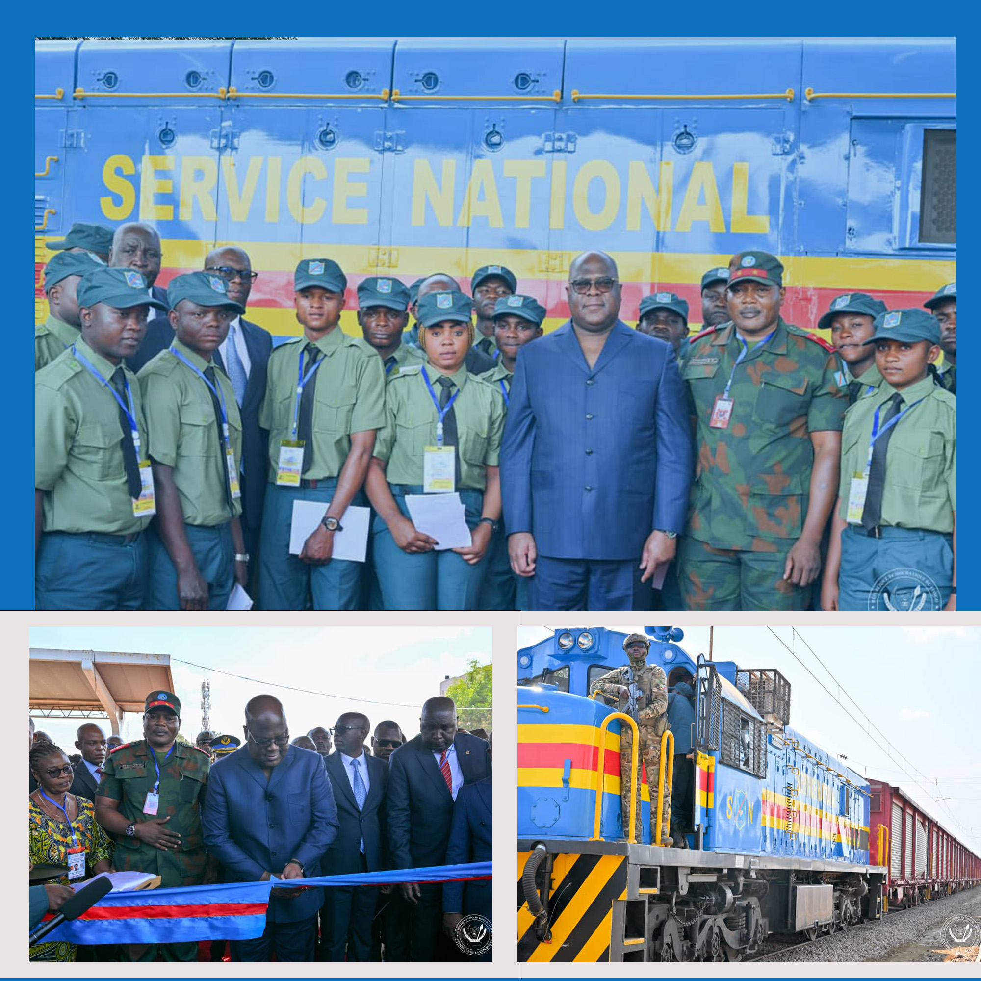 Mise en Circulation du Train du Service National