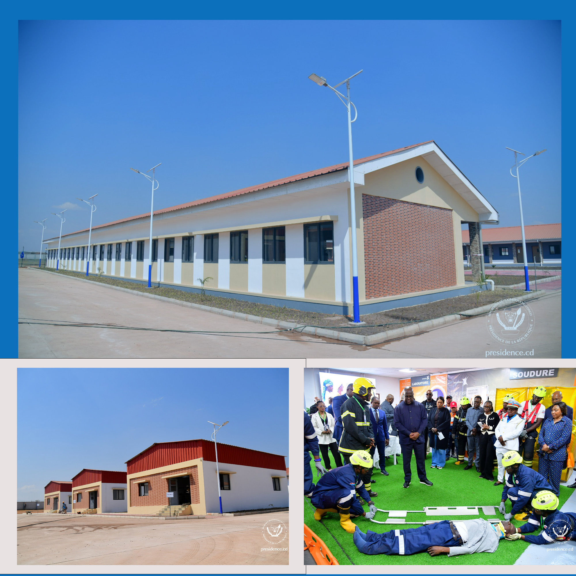 Construction de Centre de formation « la Cité de la Commune » de Dilolo à Kolwezi