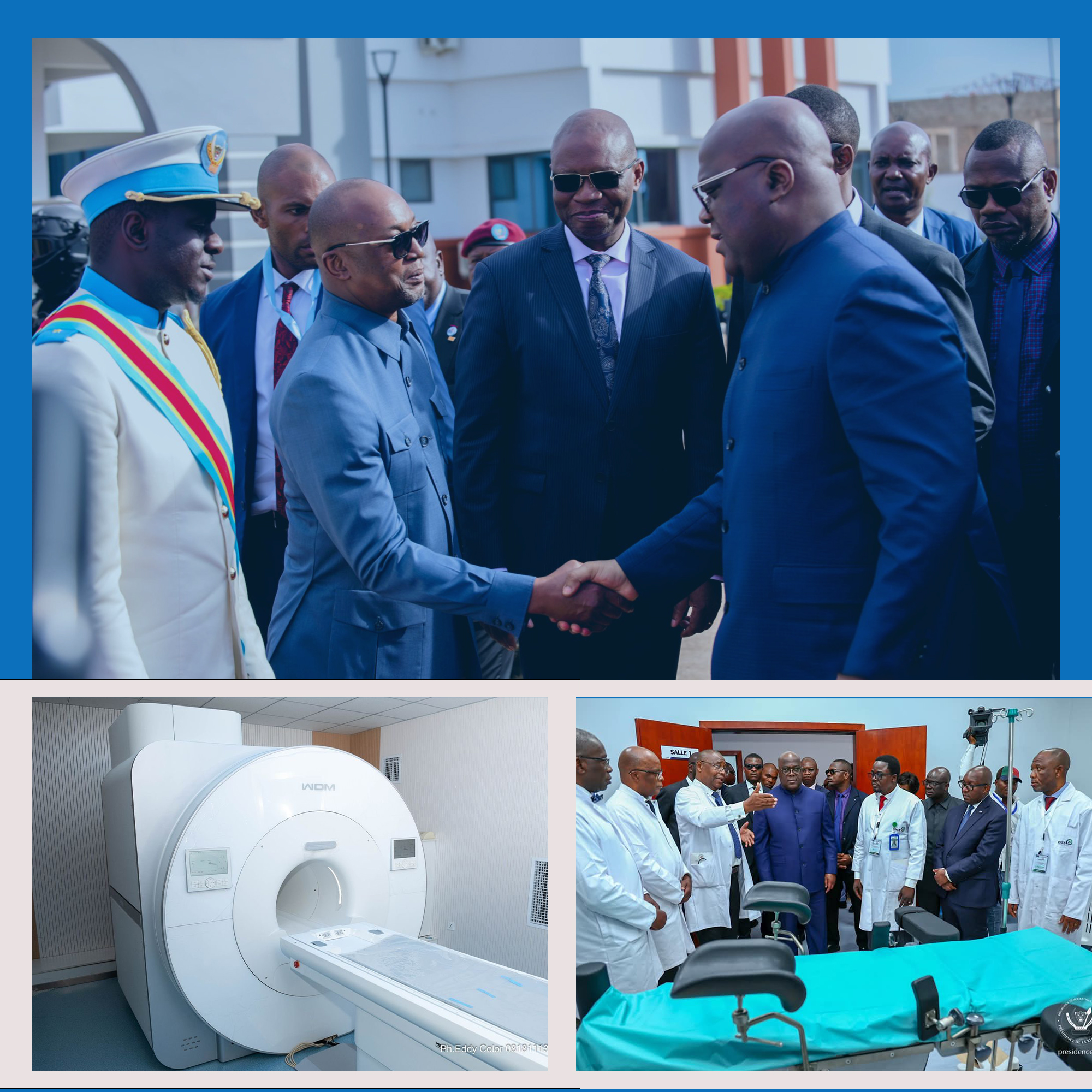 Construction du Centre médical Tshisekedi Tshilombo (CHTT) de la CNSS de Lubumbashi