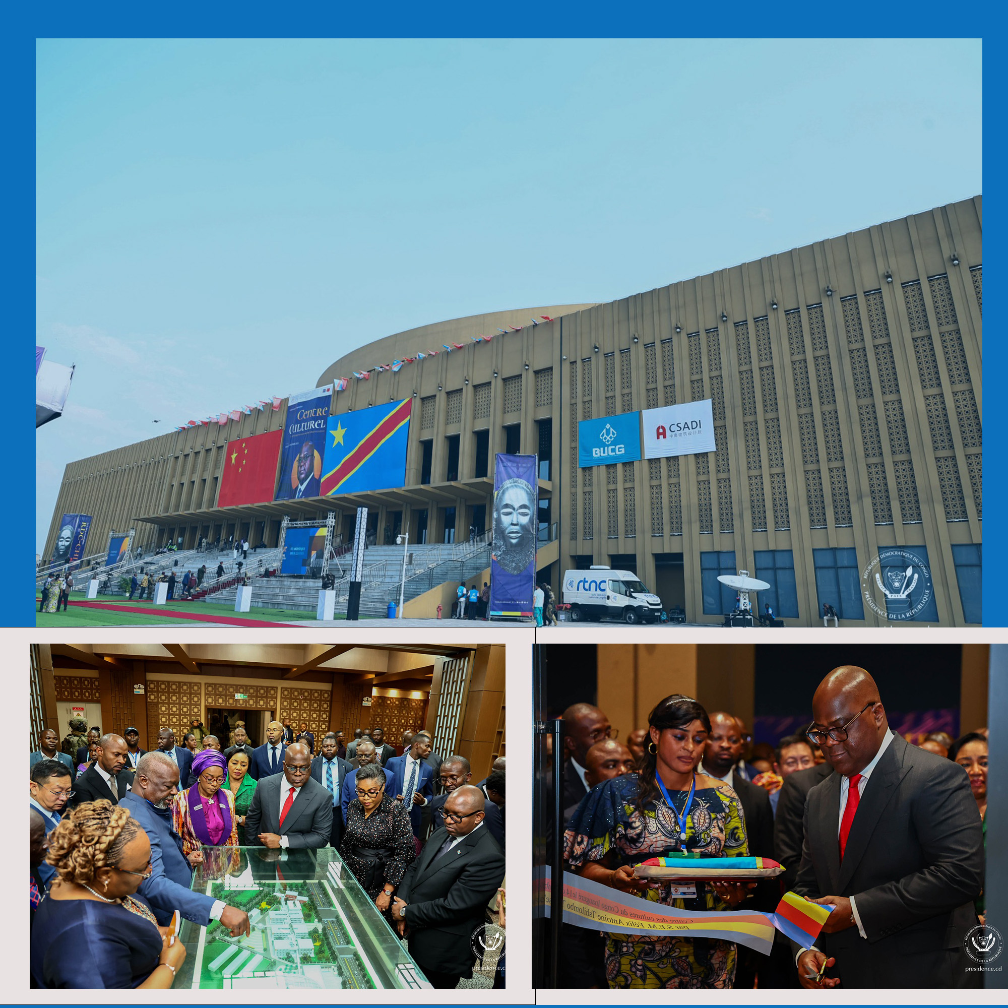 Construction du Centre culturel et des Arts de l’Afrique Centrale (CCAC)