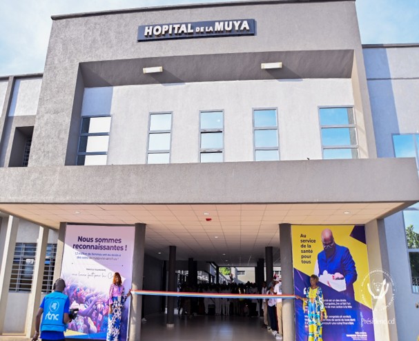 Inauguration de l’Hôpital rénové Muya de Mbuji-Mayi