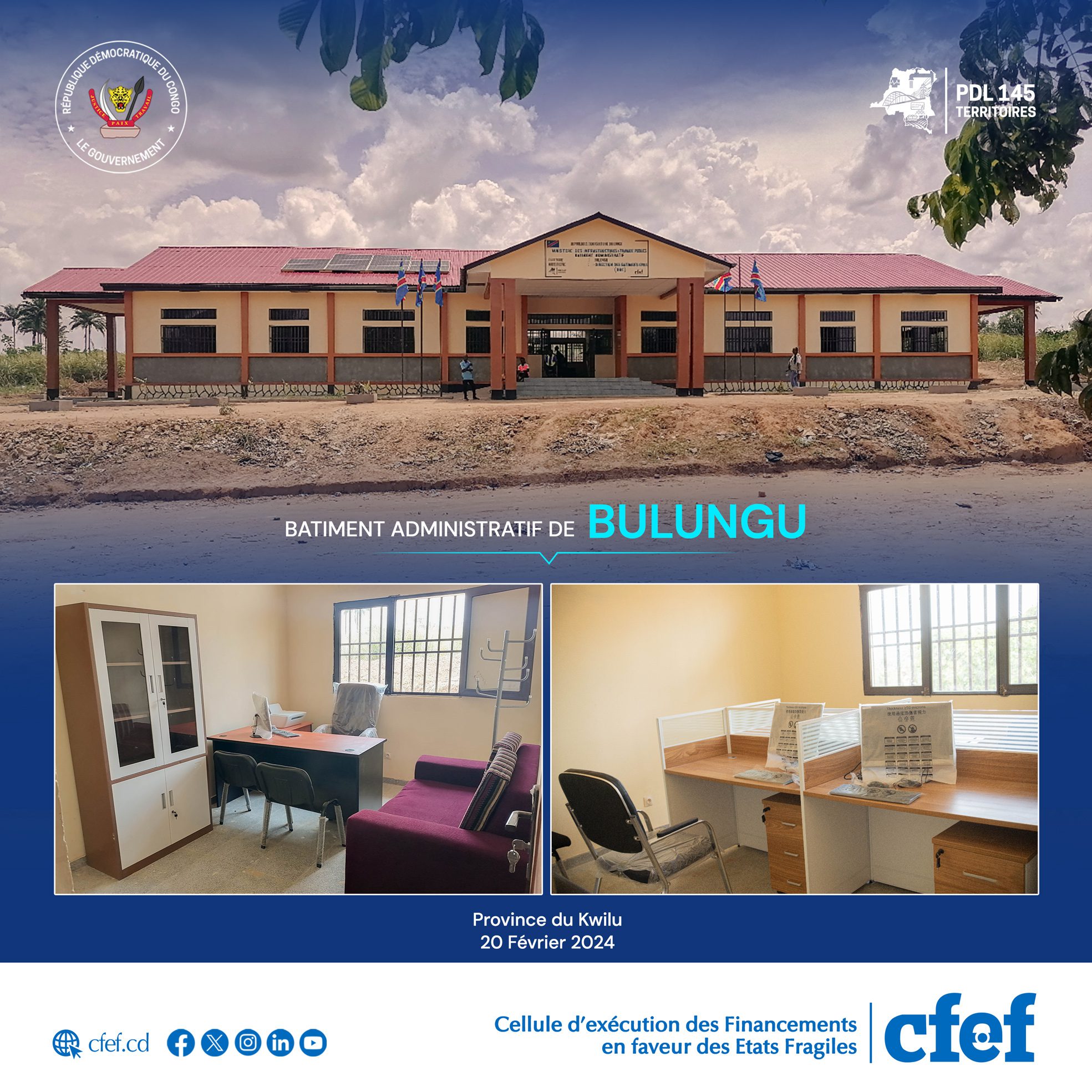 Bâtiment Administratif de Bulungu