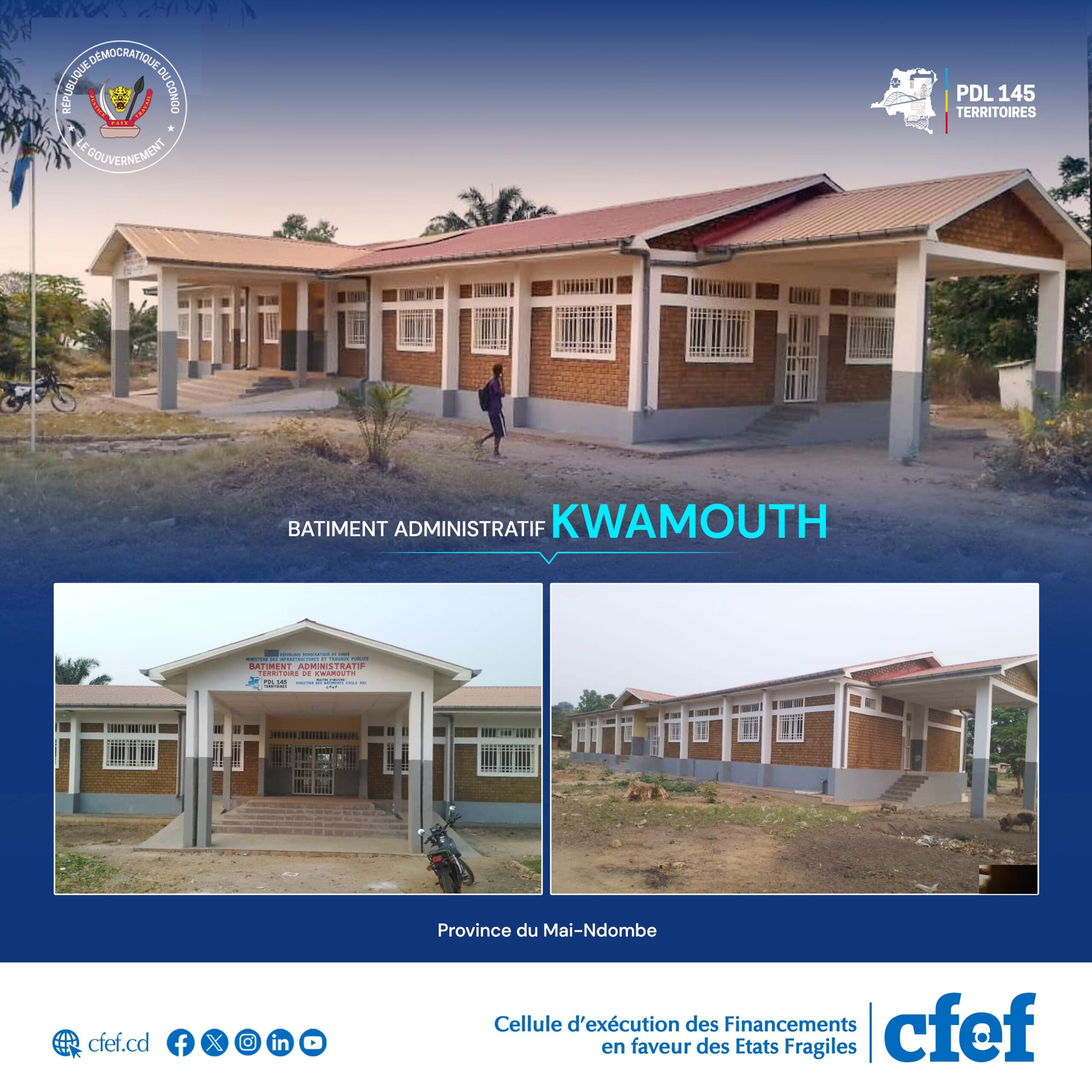Bâtiment Administratif de Kwamouth