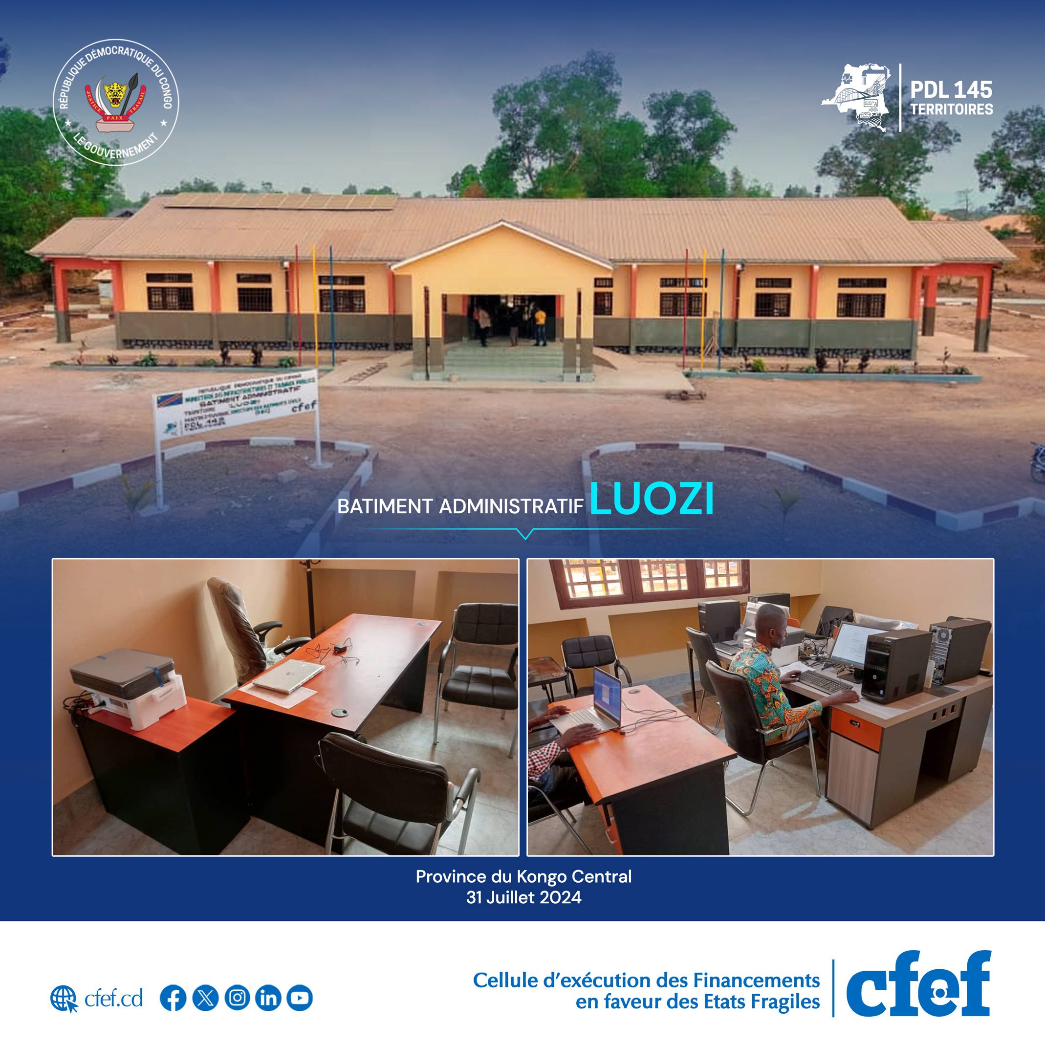 Bâtiment Administratif de Luozi