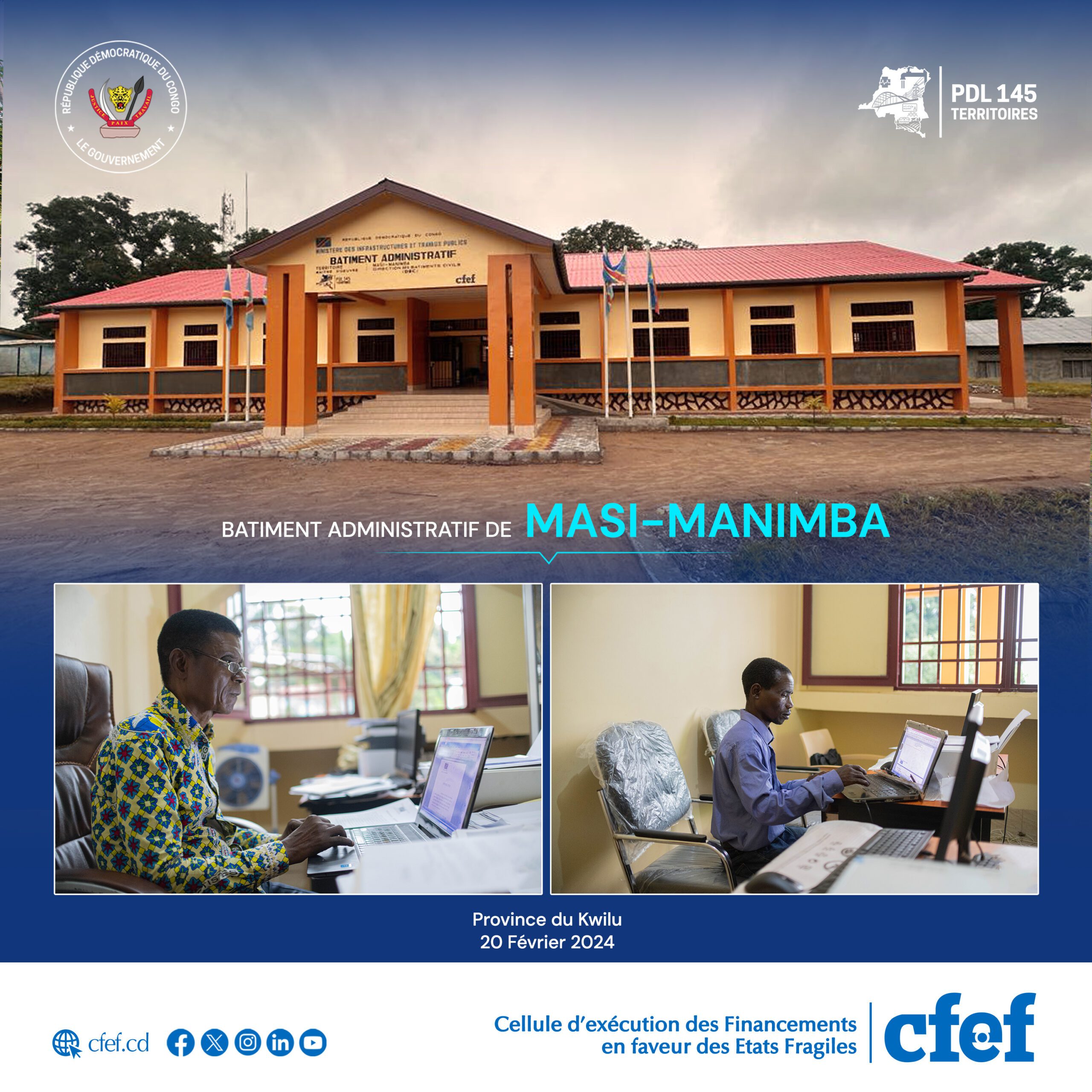 Bâtiment Administratif de Masi-Manimba