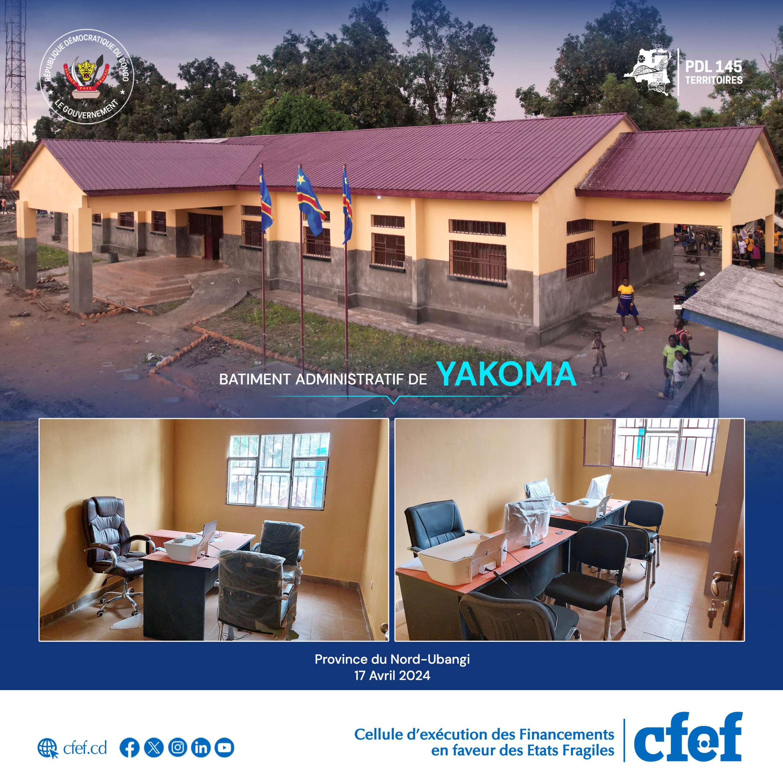 Bâtiment Administratif de Yakoma