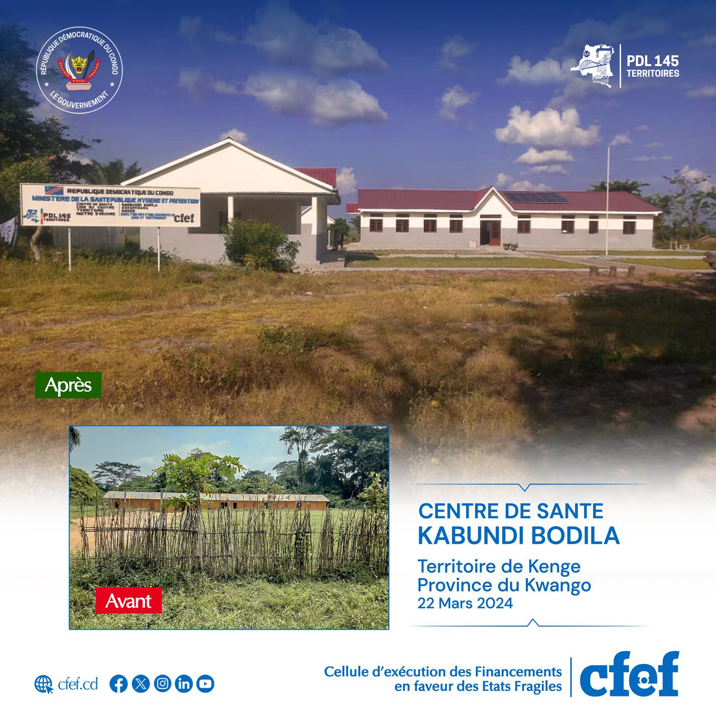Centre de Santé Kabundi Bodila