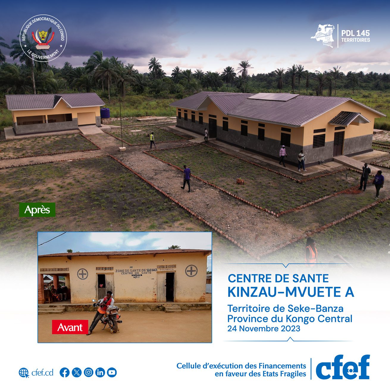 Centre de Santé Kinzau-Mvuete A