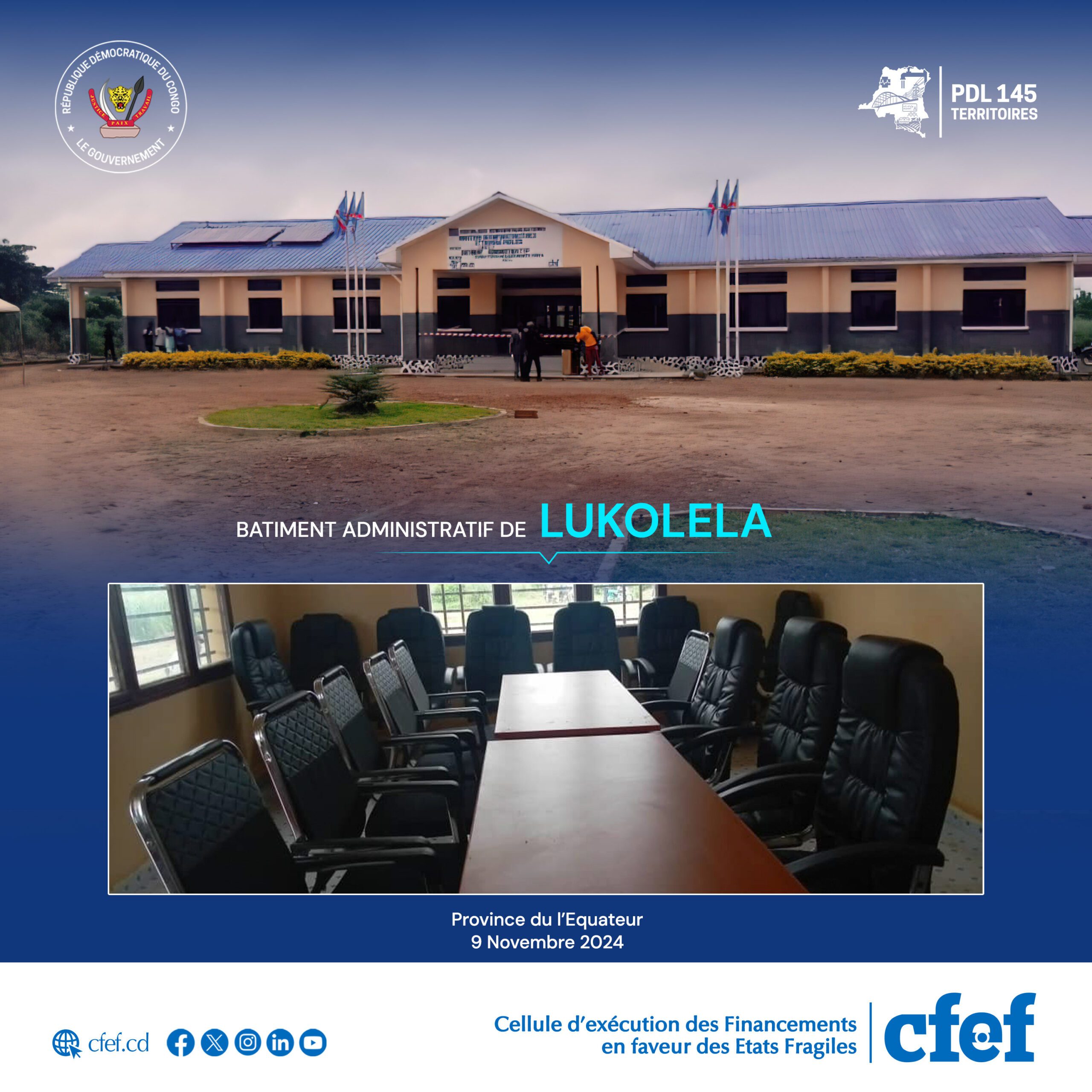 Bâtiment Administratif de Lukolela